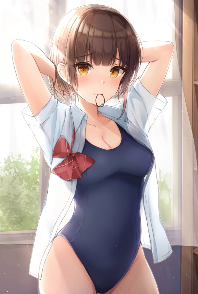 【二次】スクール水着を着た女の子の画像【スク水】　その２